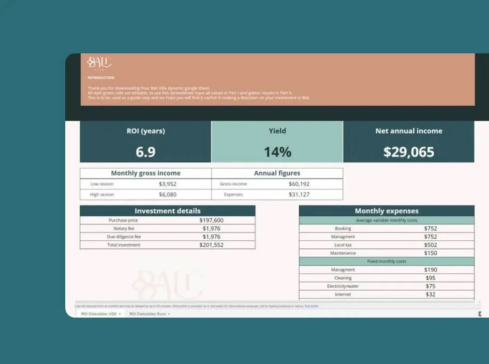 ROI calculator