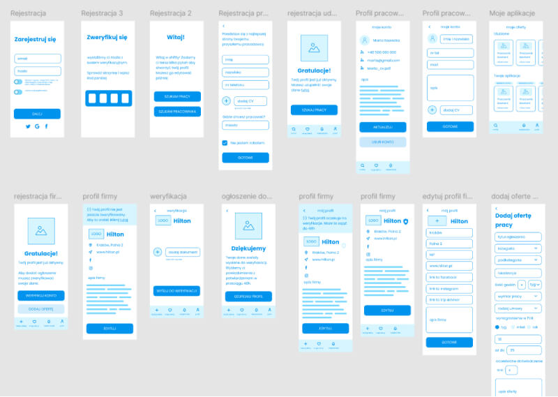 wireframes