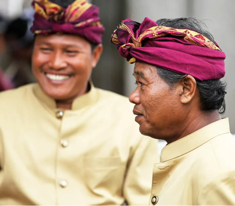 photo of balinese people